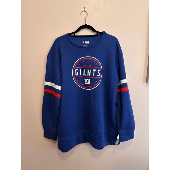 New York Giants NFL Women's Official NY Team Apparel Crewnew Sweatshirt XXL - Picture 1 of 7